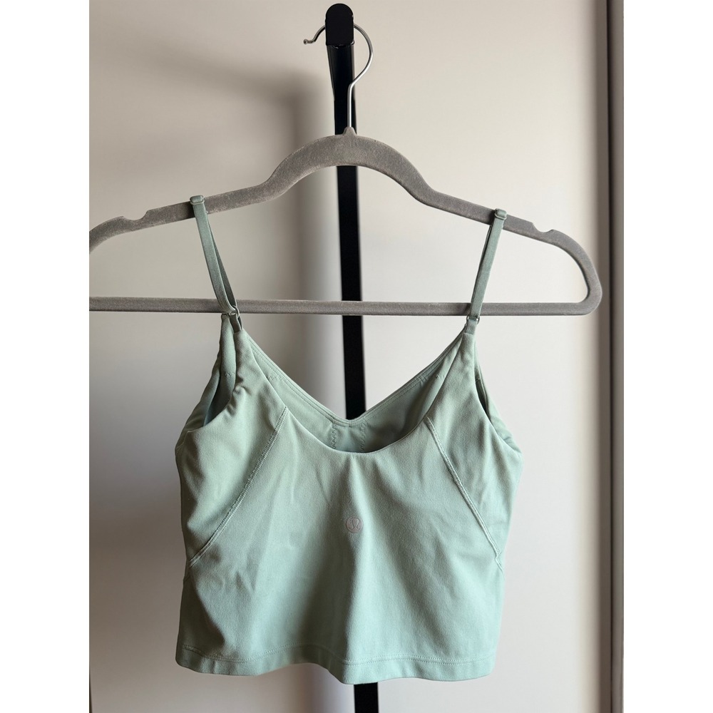 Lululemon‎ Align Cropped Cami Tank Top – Size 4 – Palm Court